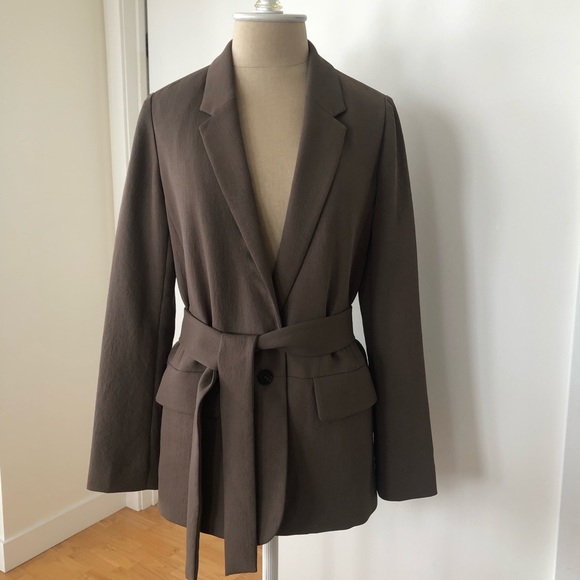 Aritzia Wilfred Echelle Jacket Blazer in earl grey - Picture 5 of 8